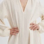 Horizon Caftan Ivory