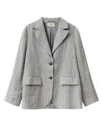 Cloud Blazer Linne Stripe