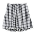 Allure-shorts i mjuk Tencel med rutmönster